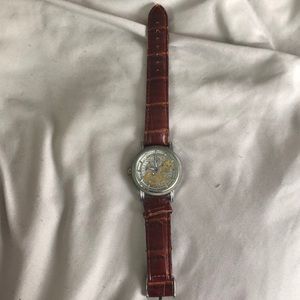 Leather Strap LTP Watch